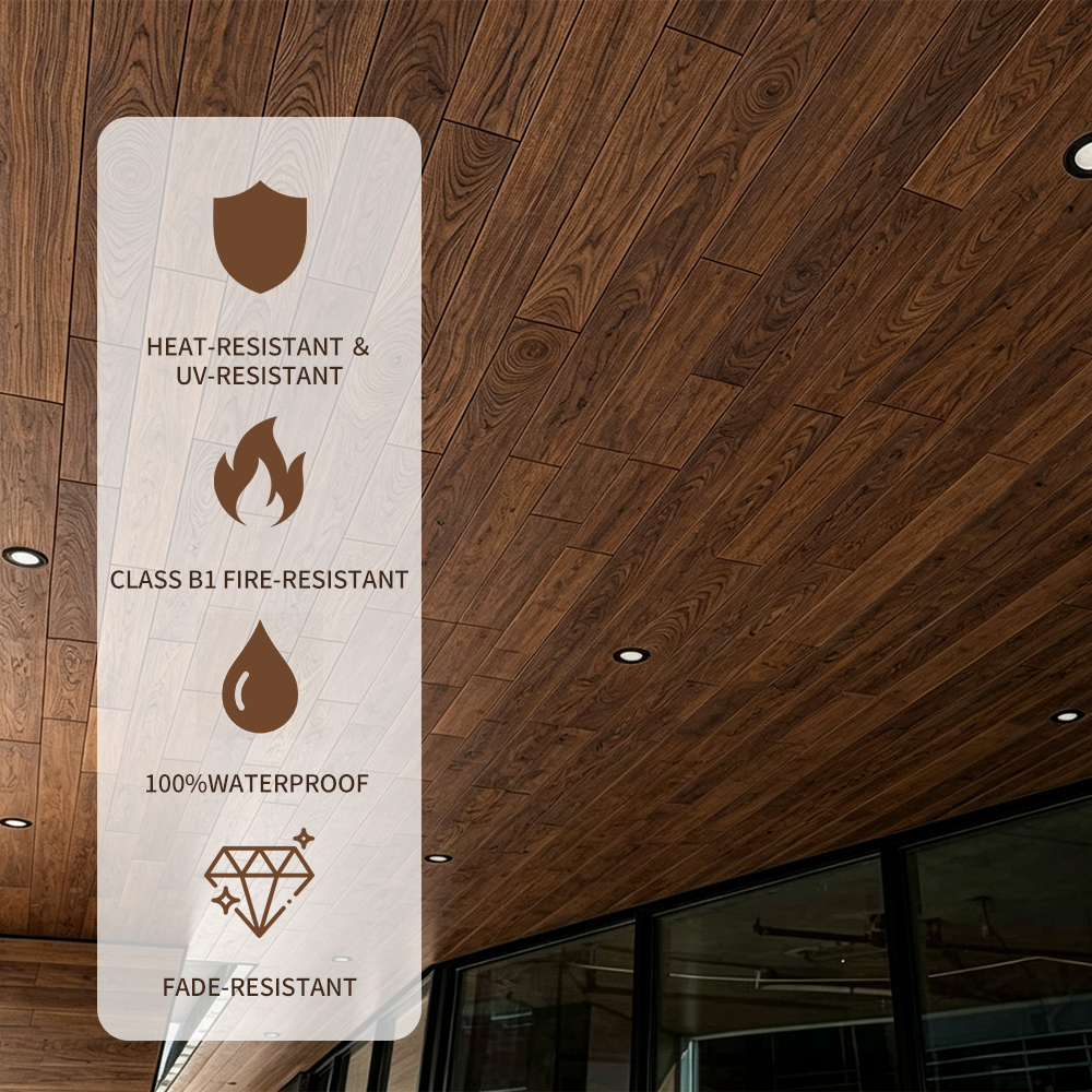 Flexible Stone Panels Imitation Wood