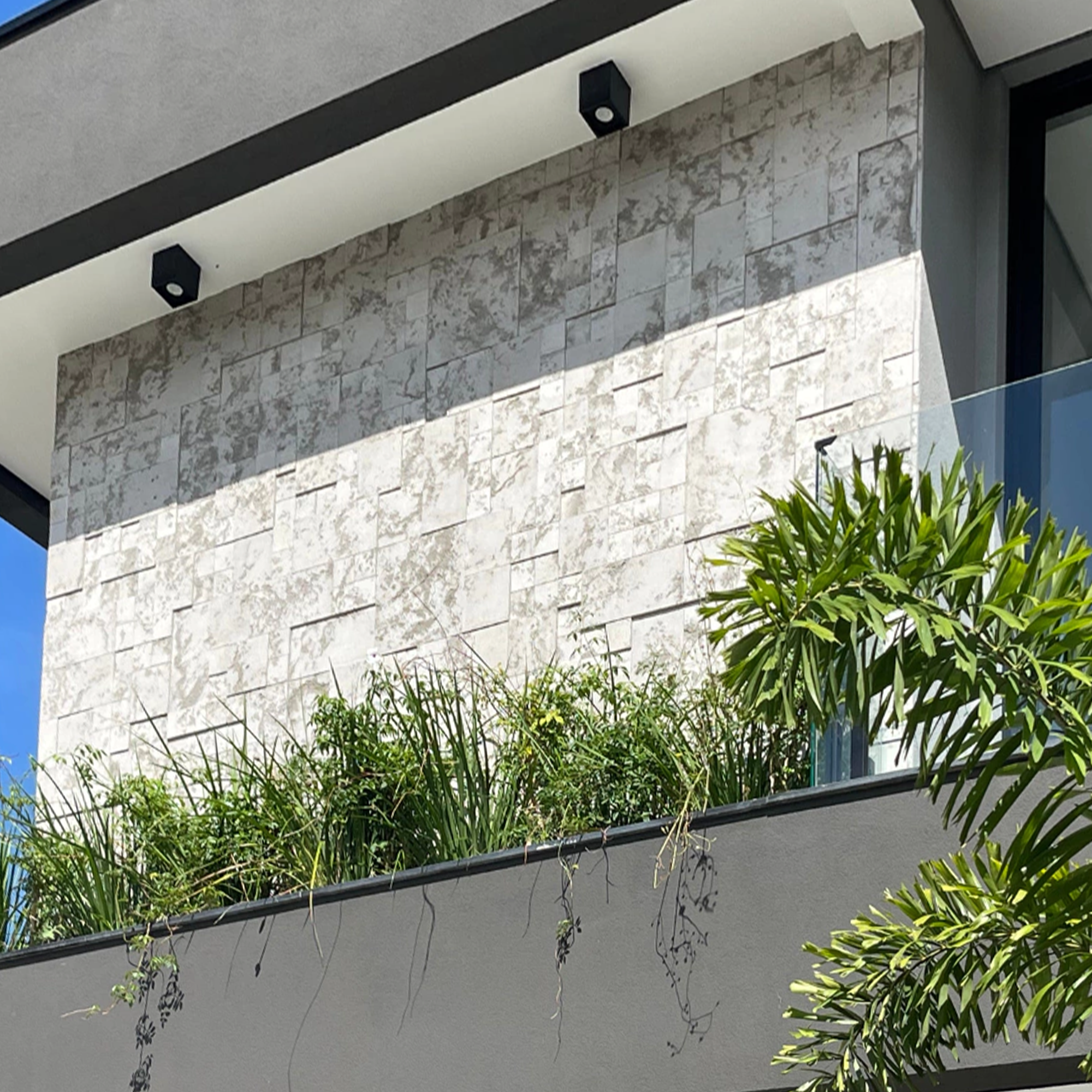  Flexible Stone Panels Castellated Stone